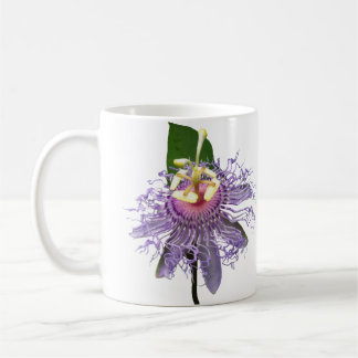 Passionflower - tasse blanche