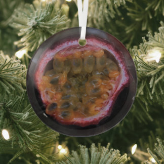Passionfrucht auf einem provenzalischen Markt Ornament Aus Glas