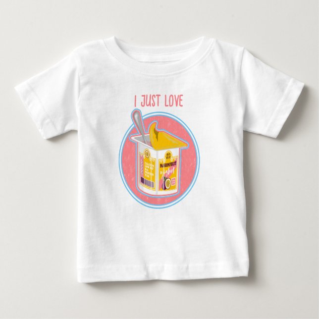 Passionfrucht-Jogurt Baby T-shirt (Vorderseite)