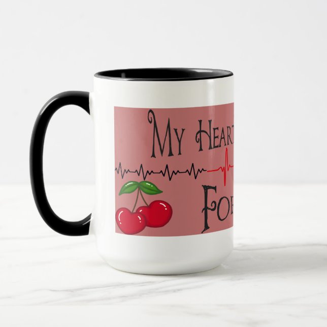 Passionierte Liebe Tasse (Links)