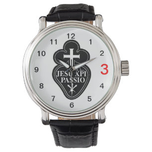 Passionist Siegel-Uhr Armbanduhr