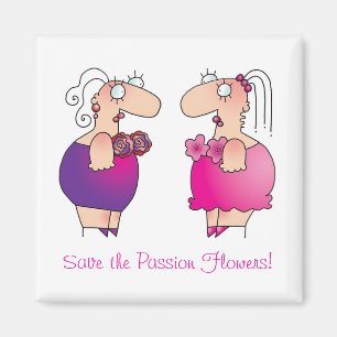 PASSIONS-BLUME! Magnet für Brustkrebs