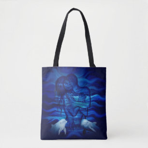 Passionsakt - Paar mit Dolphin-Paar Tasche