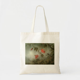 Passionsblumen und Kolibris von Martin J Heade Tragetasche