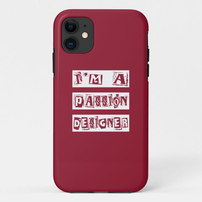 Passionsdesigner Case-Mate iPhone Hülle (Rückseite)