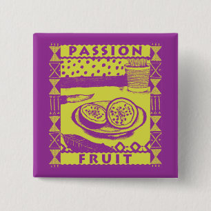 Passionsfrucht Button