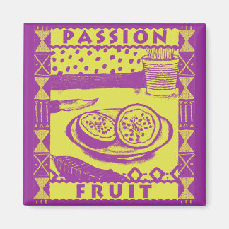Passionsfrucht Magnet