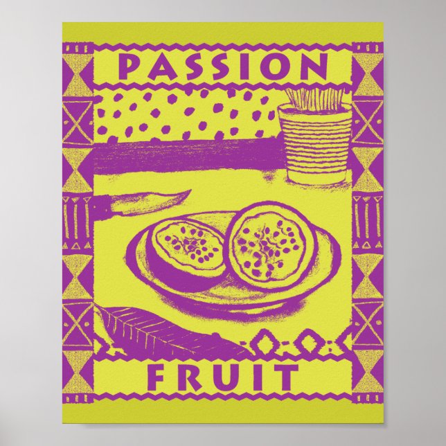 Passionsfrucht Poster (Vorne)