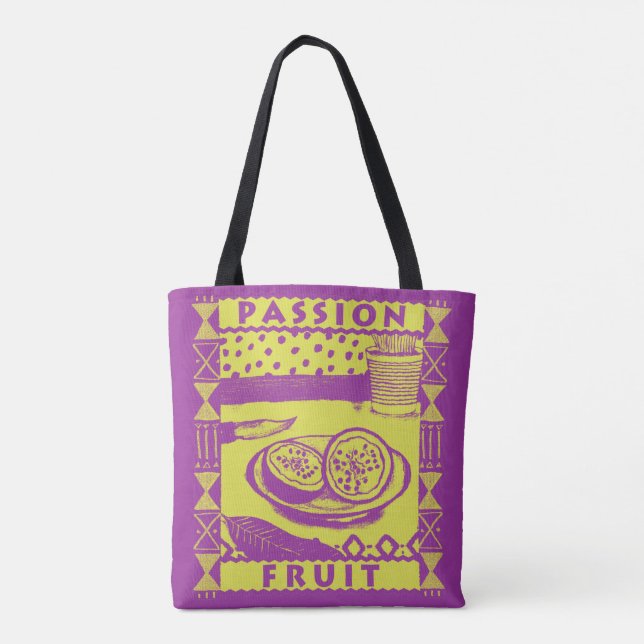 Passionsfrucht Tasche (Rückseite)