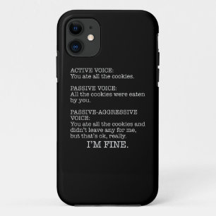 Passive Aggressive Stimmzettel Case-Mate iPhone Hülle