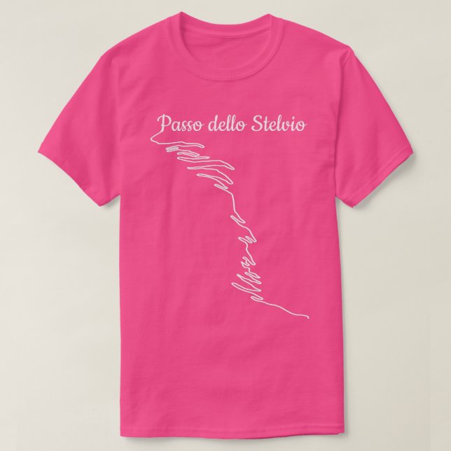 Passo dello Stelvio - Bike T-Shirt (Design vorne)
