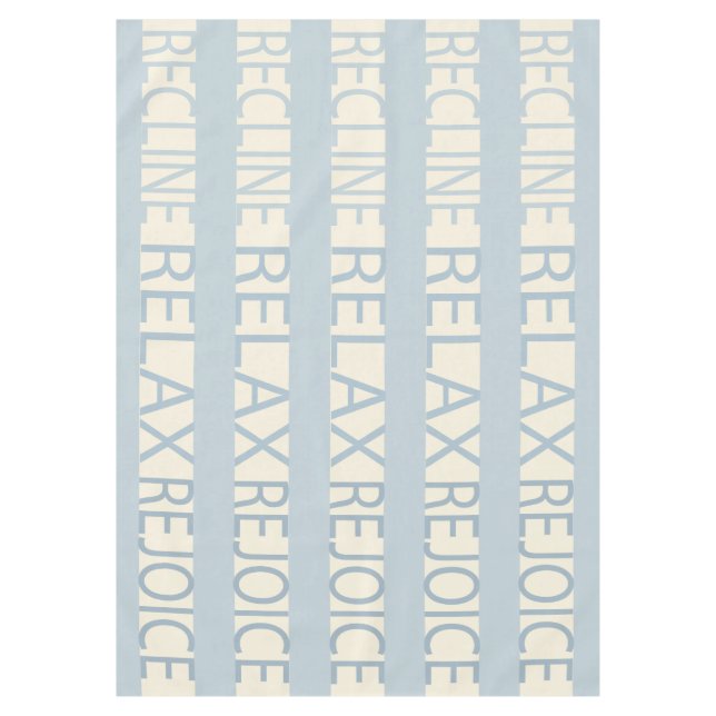 Passover 60/84" Tablecloth Pessach R & R Blue Tischdecke (Vorderseite)