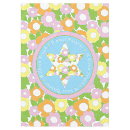 Passover 60" x 84" Tabletecloth "A Sweet Pessach" Tischdecke