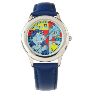 Passover Dinosaur Matzah Suppe personalisieren Armbanduhr