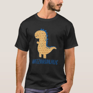 Passover Matzahsaurus Dinosaur Matzo Seder Juden T-Shirt
