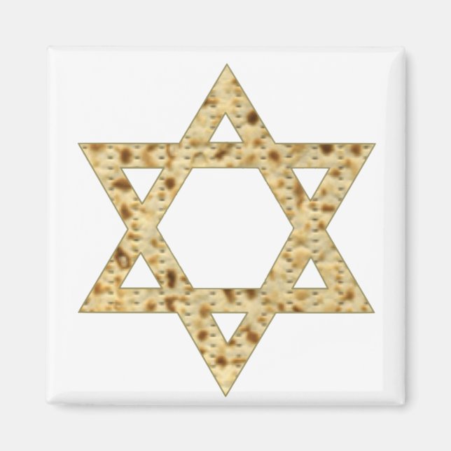 Passover Matzoh Star von David Magnet (Vorne)