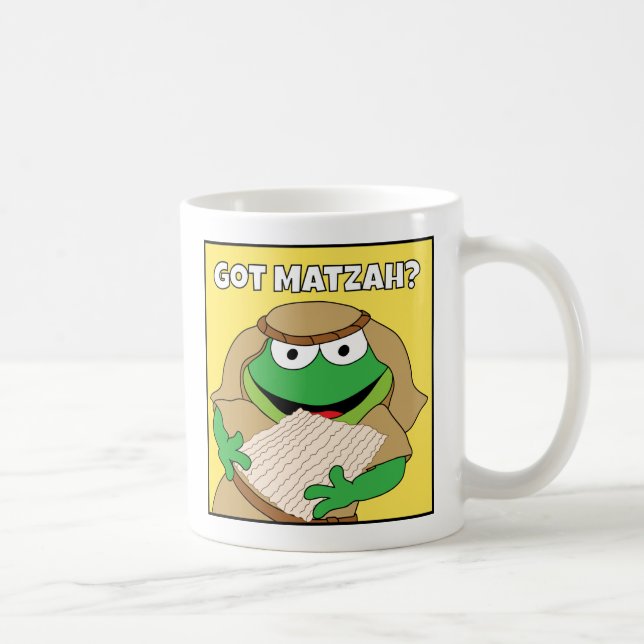 Passover Mug 11 oz. "Tu as Matzah ?" (Droite)