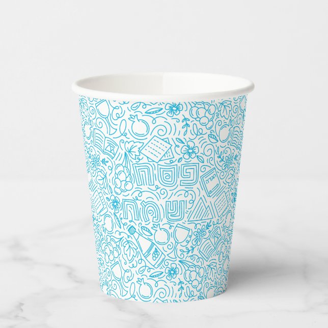Passover Paper cup Pappbecher (Links)
