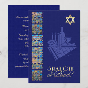 Passover Seder Custom Einladungen