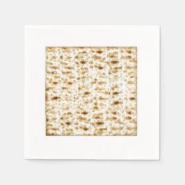 Passover Seder Table Setting Matzoh Napkin Serviette