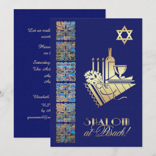 Passover Seed Custom Flat Einladung