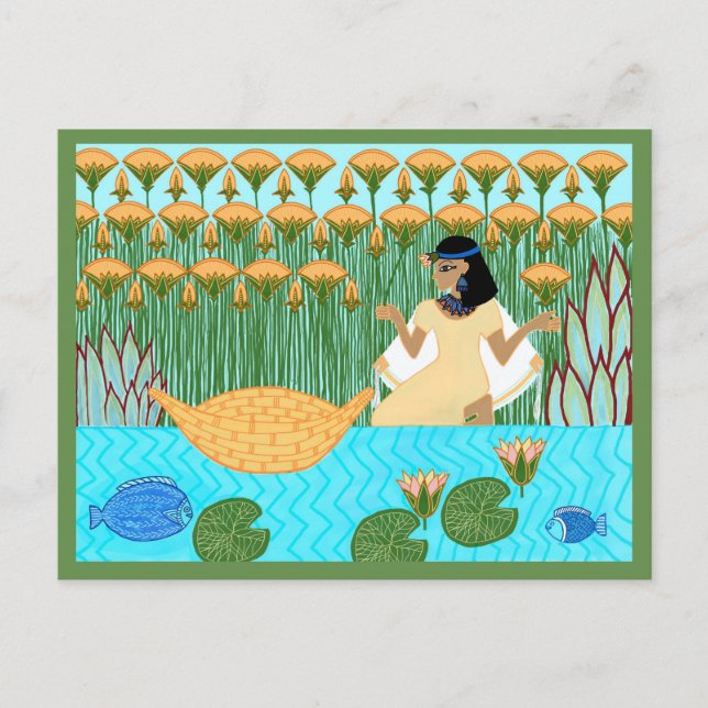 Passover Seekarte Postkarte (Vorderseite)