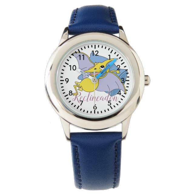 Passover Watch Reclineadon Dinosaur Armbanduhr (Vorderseite)