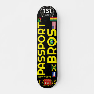 PASSPORT BROS 7 3/4" Skateboard Deck