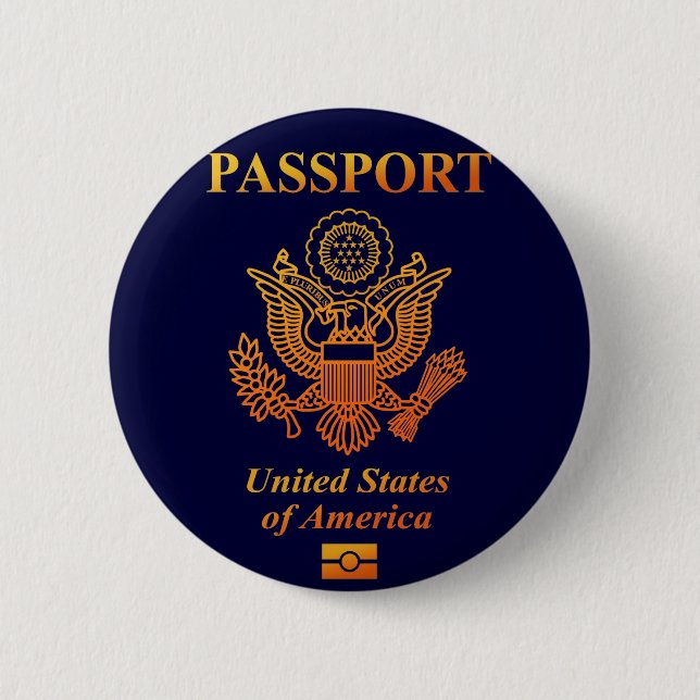 PASSPORT(USA) BUTTON (Vorderseite)