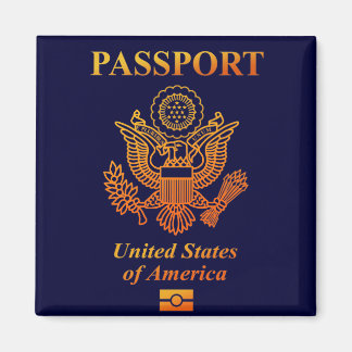 PASSPORT(USA) MAGNET