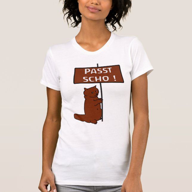 Passt scho! T-Shirt (Vorderseite)