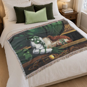 Password Fairy Green Celtic Decke