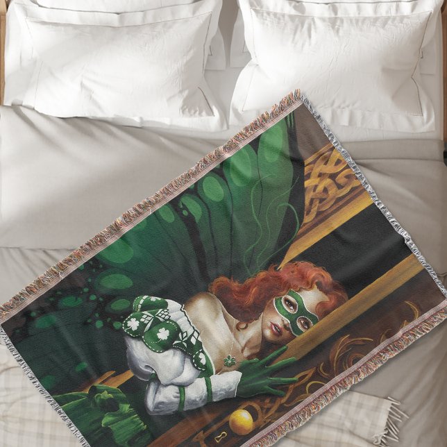 Password Fairy Green Celtic Decke (Von Creator hochgeladen)