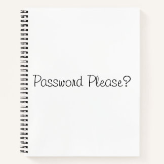 Password please? |  notizbuch