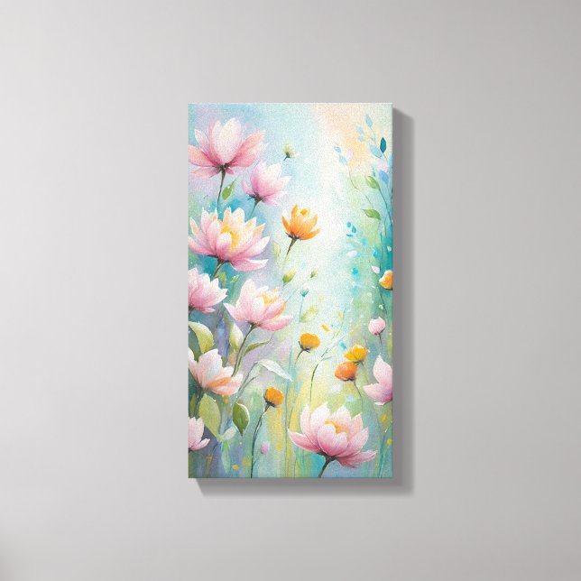 Pasta Blume Leinwand (Vorderseite)