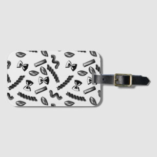 Pasta Diversity Grau Food Italien Lover Feinschmec Gepäckanhänger