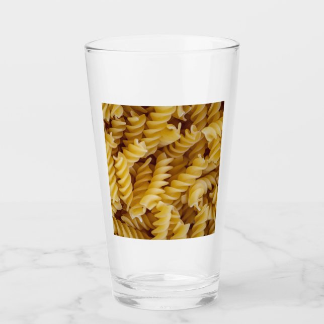 Pasta Fusilli Noodles Glas (Vorderseite)
