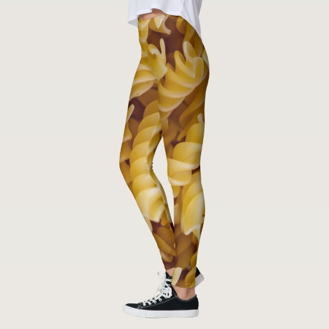Pasta Fusilli Noodles Leggings (Links)