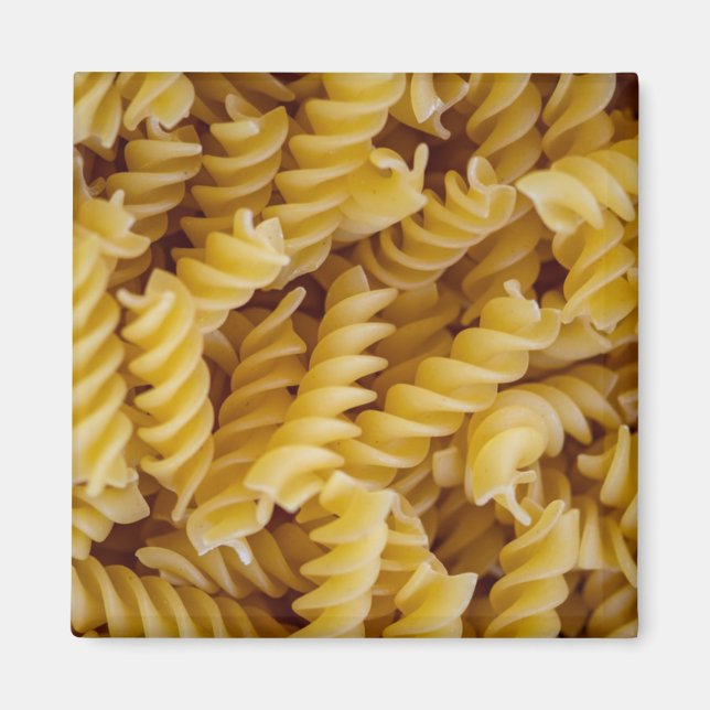 Pasta Fusilli Noodles Magnet (Vorne)