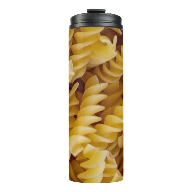 Pasta Fusilli Noodles Thermosbecher (Vorderseite)