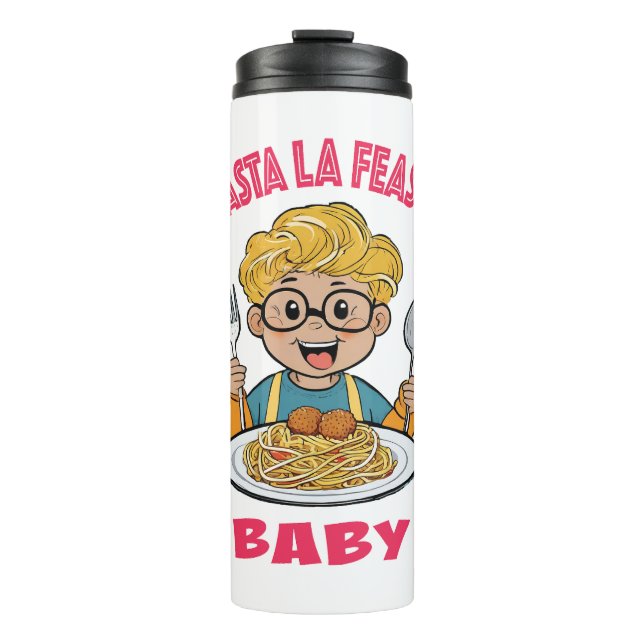 Pasta La Feasta Baby Thermosbecher (Vorderseite)