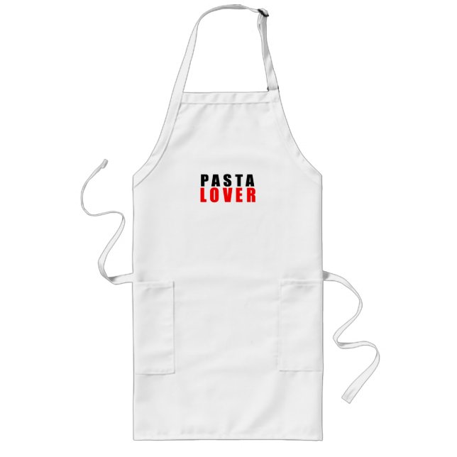 Pasta Liebhaber Lange Schürze (Vorne)