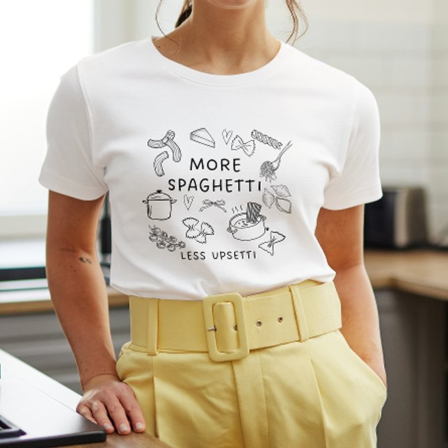 Pasta Lover Doodle T - Shirt (Von Creator hochgeladen)