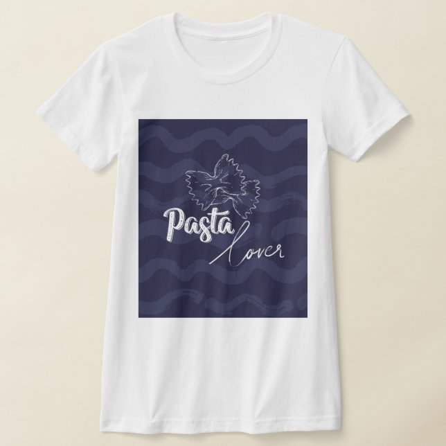 "Pasta Lover" - Mode Italien T-Shirt (Ablage )