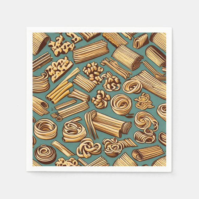 Pasta-Magie Serviette (Vorderseite)