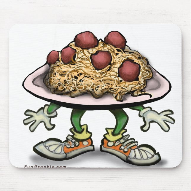 Pasta Mousepad (Vorne)