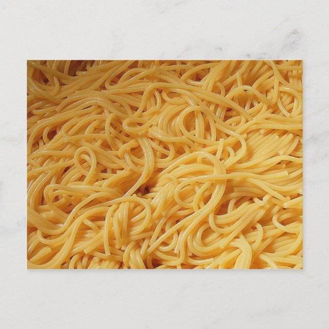 Pasta Night Dinner Einladung Postkarte (Vorderseite)