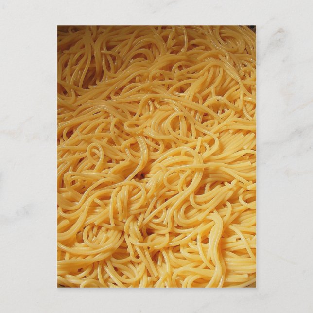 Pasta Night Dinner Einladung Postkarte (Vorderseite)