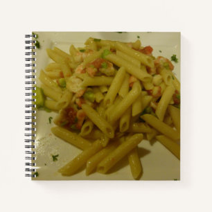 Pasta-Notebook Notizbuch