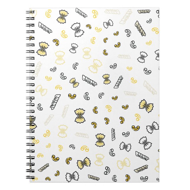 Pasta Party Notebook Notizblock (Vorderseite)